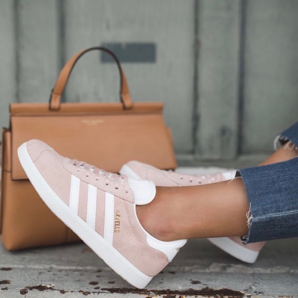 Adidas Gazelle Icey Pink White Gold